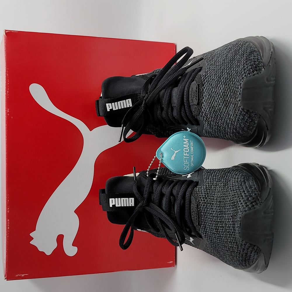 Puma Enzo Beta Woven Sneakers, Black/Grey